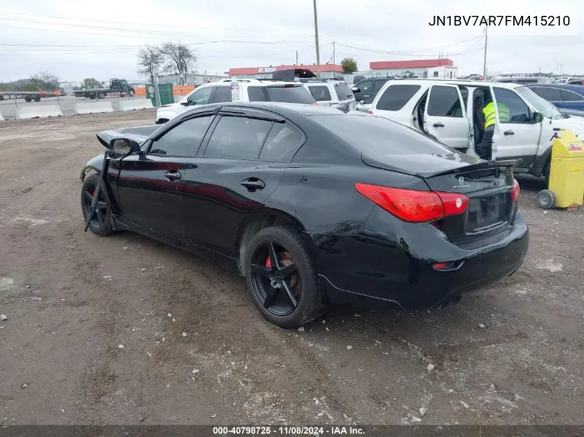 JN1BV7AR7FM415210 2015 Infiniti Q50 Premium