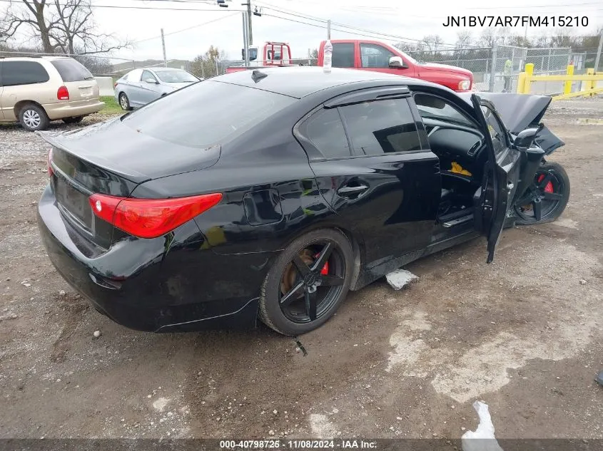 JN1BV7AR7FM415210 2015 Infiniti Q50 Premium