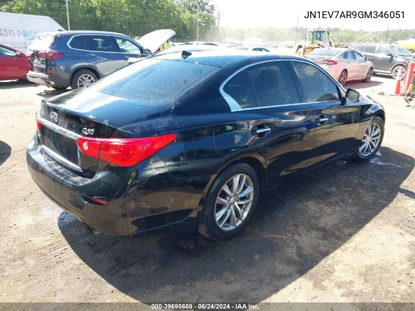 JN1EV7AR9GM346051 2016 Infiniti Q50 3.0T Premium