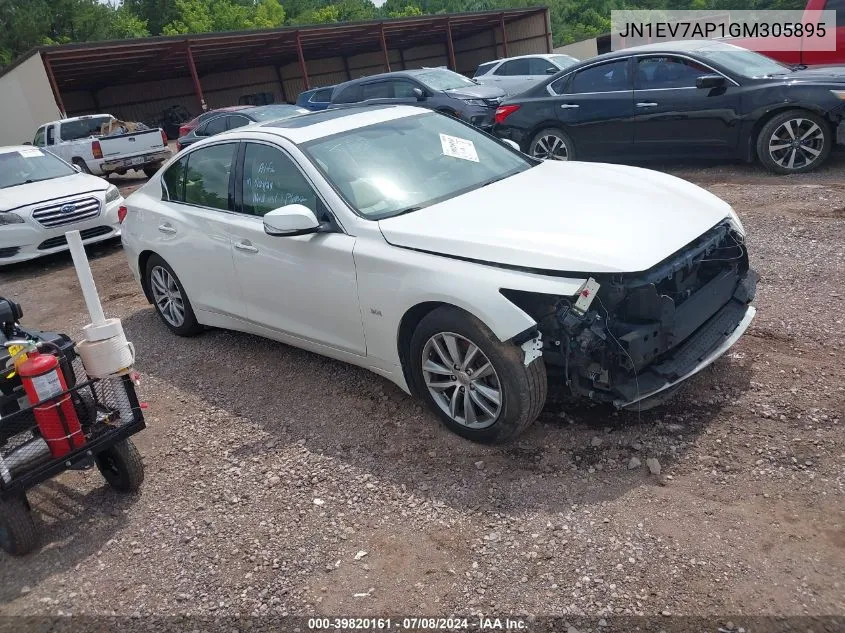 JN1EV7AP1GM305895 2016 Infiniti Q50 3.0T Premium