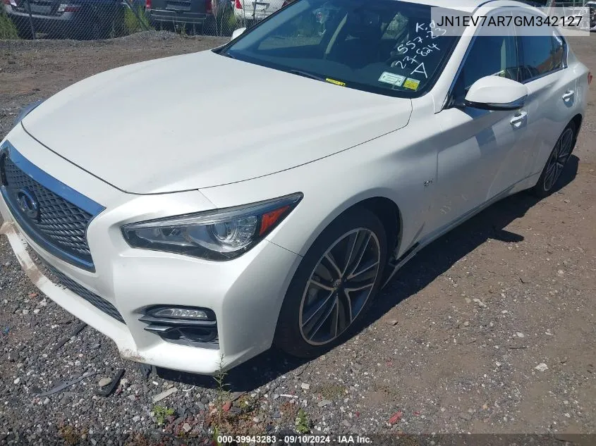 JN1EV7AR7GM342127 2016 Infiniti Q50 3.0T Sport