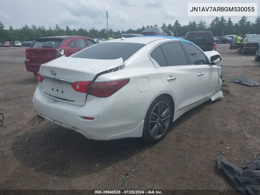 JN1AV7AR8GM530055 2016 Infiniti Q50 Hybrid