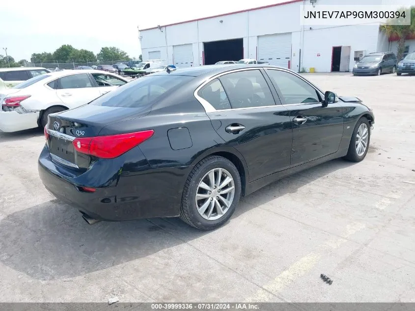 JN1EV7AP9GM300394 2016 Infiniti Q50 3.0T Premium