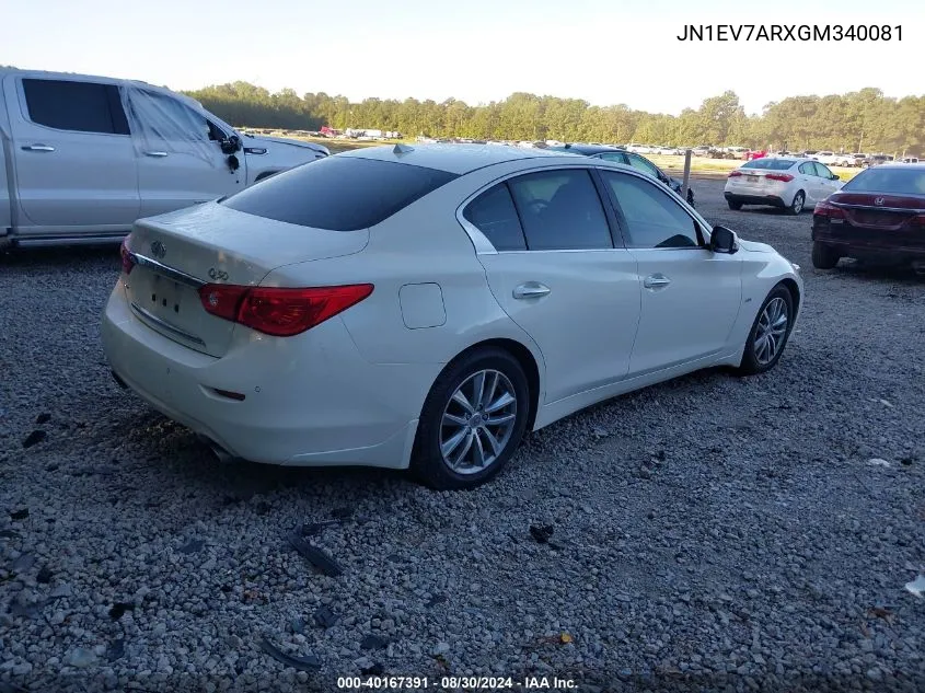 JN1EV7ARXGM340081 2016 Infiniti Q50 3.0T Premium