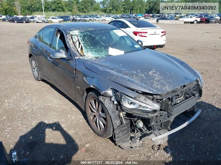 JN1EV7AR4GM340092 2016 Infiniti Q50 3.0T Premium