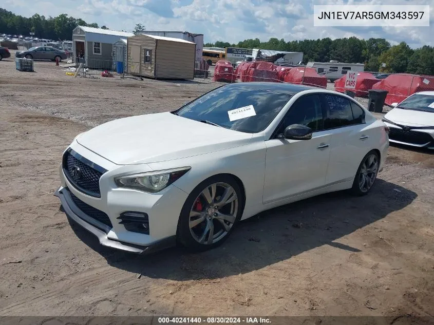 JN1EV7AR5GM343597 2016 Infiniti Q50 3.0T Sport