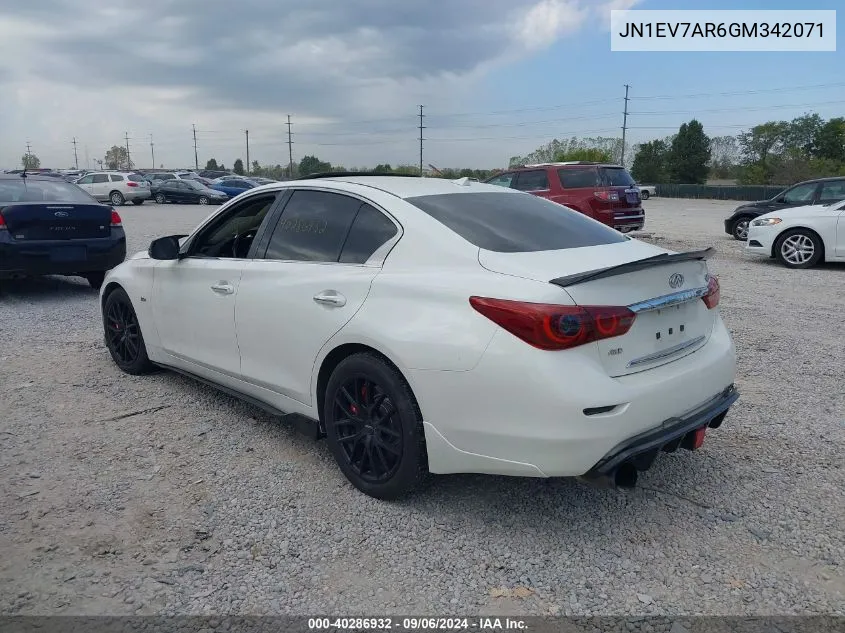 JN1EV7AR6GM342071 2016 Infiniti Q50 3.0T Premium