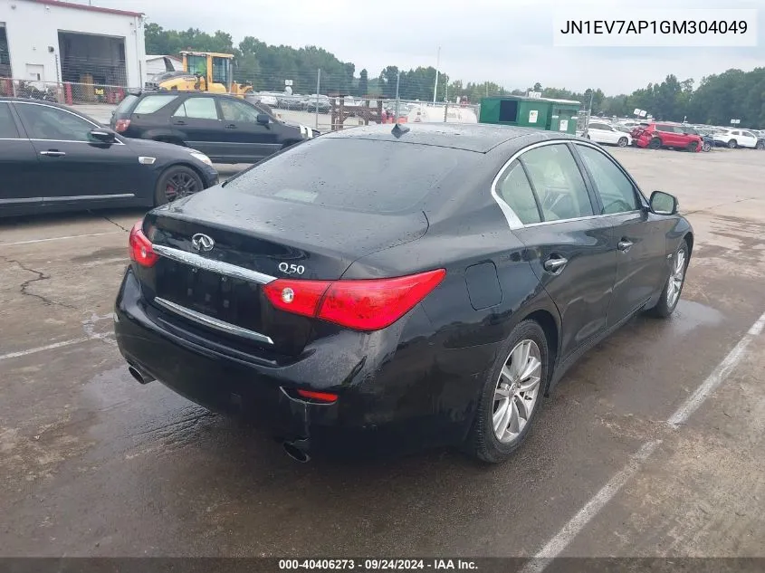 JN1EV7AP1GM304049 2016 Infiniti Q50 3.0T Premium