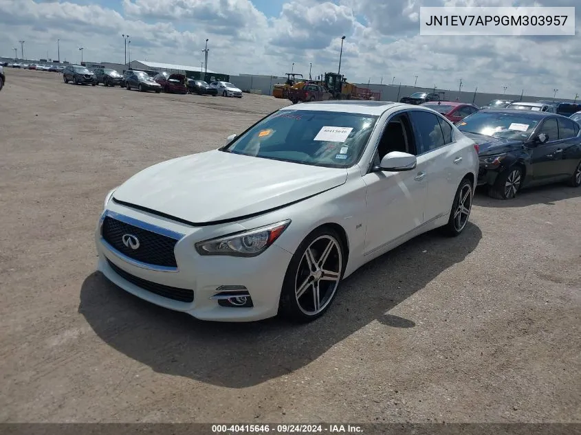 JN1EV7AP9GM303957 2016 Infiniti Q50 3.0T Premium