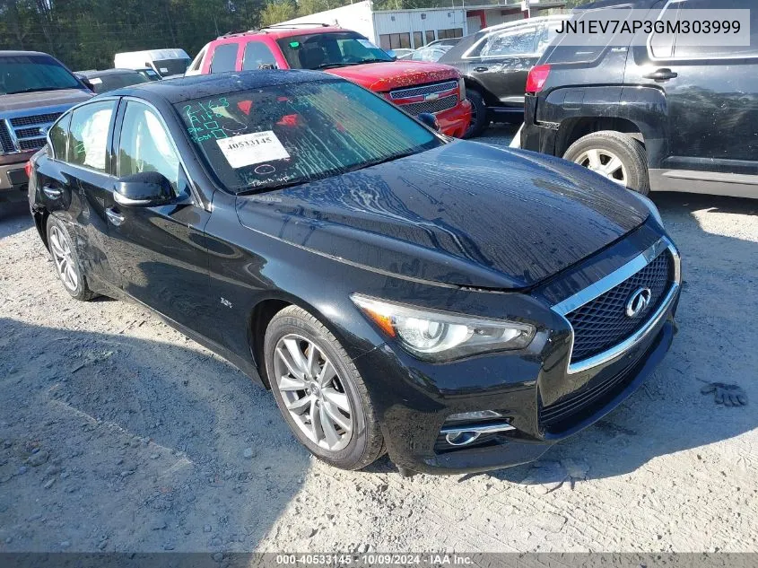 2016 Infiniti Q50 Premium/Sport VIN: JN1EV7AP3GM303999 Lot: 40533145