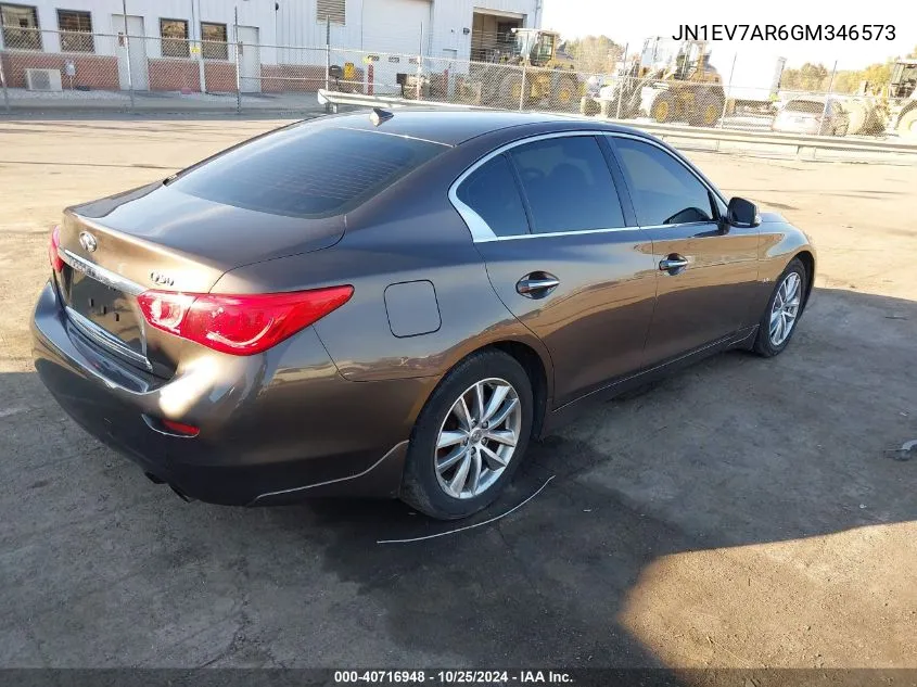 JN1EV7AR6GM346573 2016 Infiniti Q50 3.0T Premium