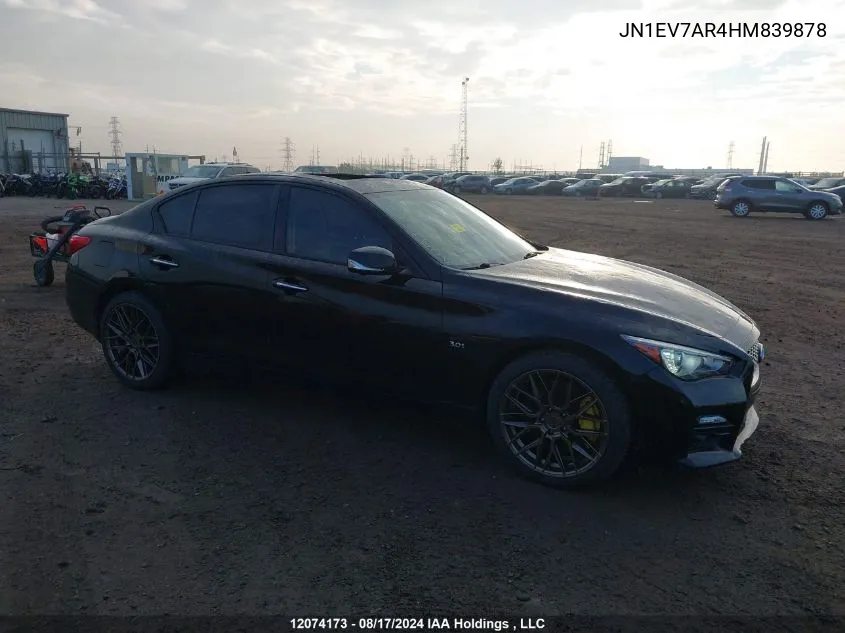 JN1EV7AR4HM839878 2017 Infiniti Q50 Premium/Sport/Se