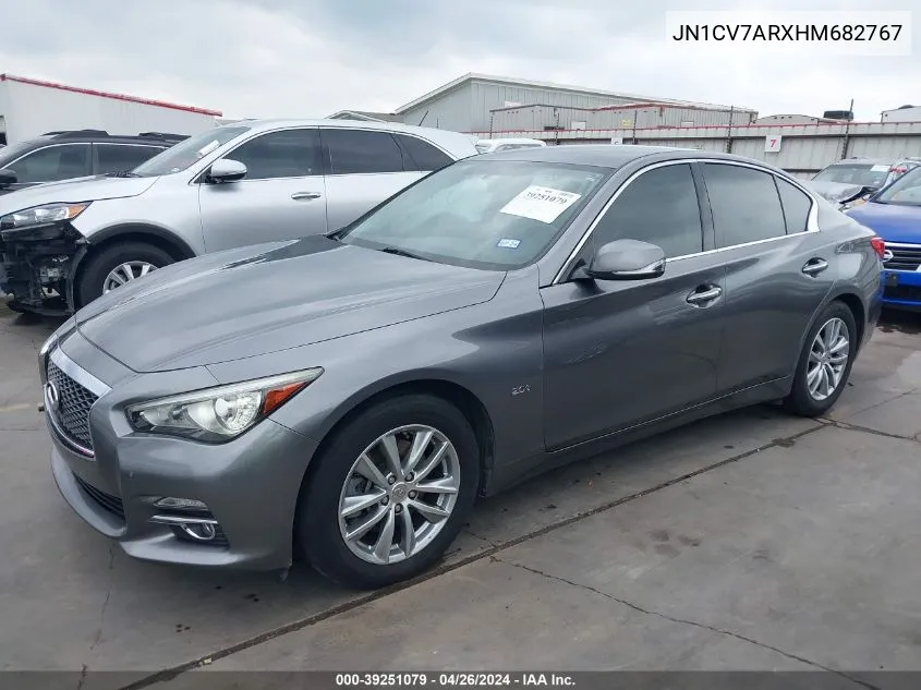 JN1CV7ARXHM682767 2017 Infiniti Q50 2.0T Base