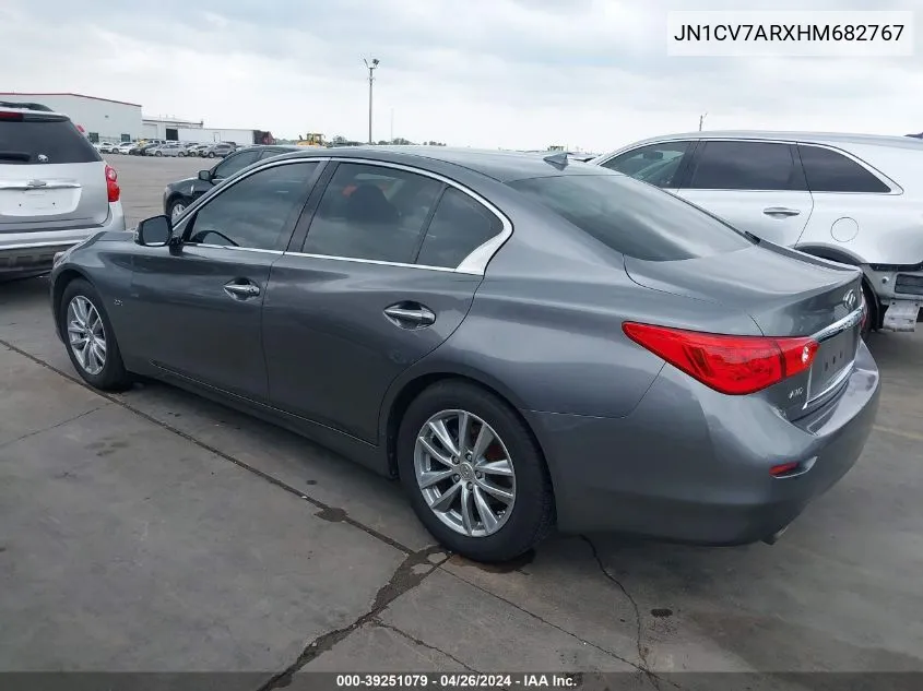 JN1CV7ARXHM682767 2017 Infiniti Q50 2.0T Base