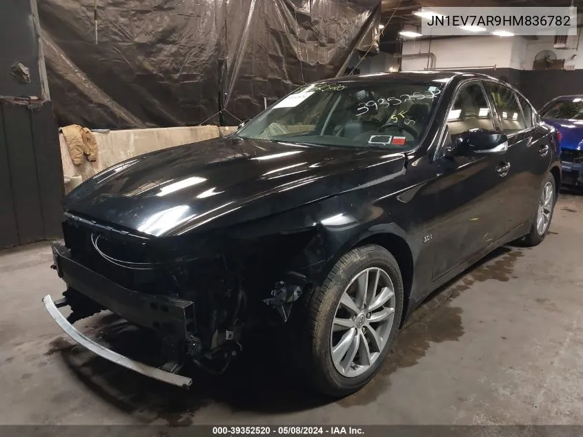 JN1EV7AR9HM836782 2017 Infiniti Q50 3.0T Premium