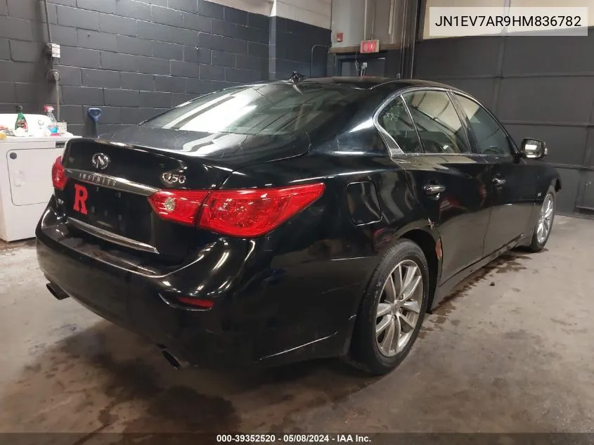 JN1EV7AR9HM836782 2017 Infiniti Q50 3.0T Premium