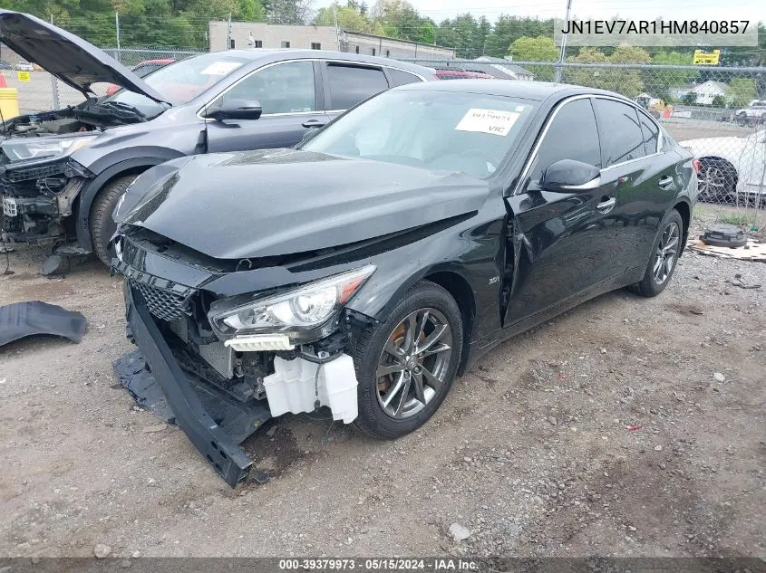 JN1EV7AR1HM840857 2017 Infiniti Q50 3.0T Signature Edition