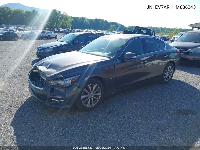 JN1EV7AR1HM836243 2017 Infiniti Q50 3.0T Premium