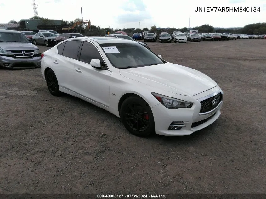 JN1EV7AR5HM840134 2017 Infiniti Q50 3.0T Signature Edition