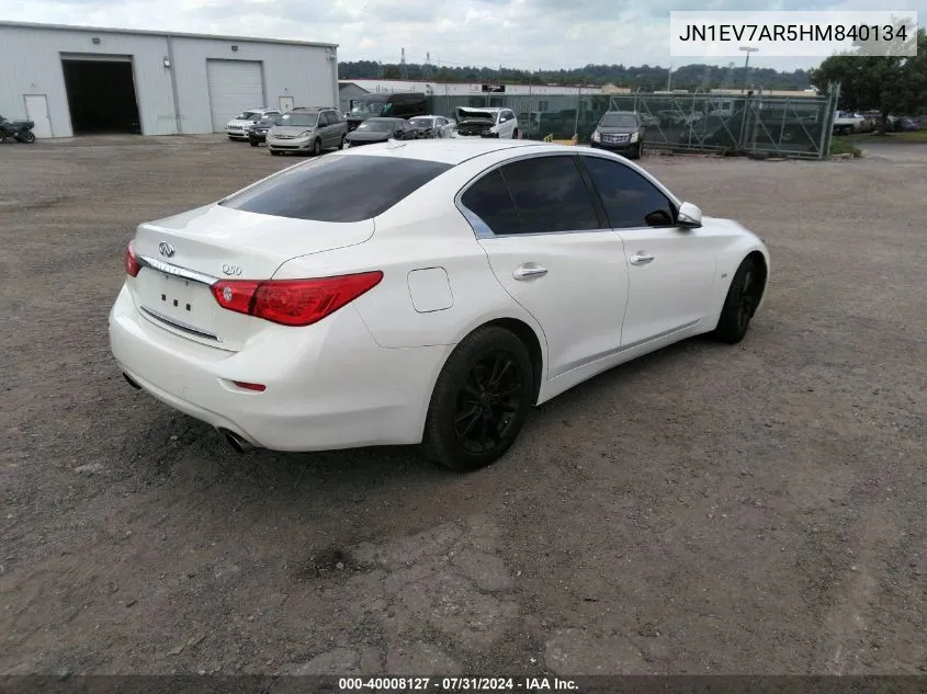 JN1EV7AR5HM840134 2017 Infiniti Q50 3.0T Signature Edition