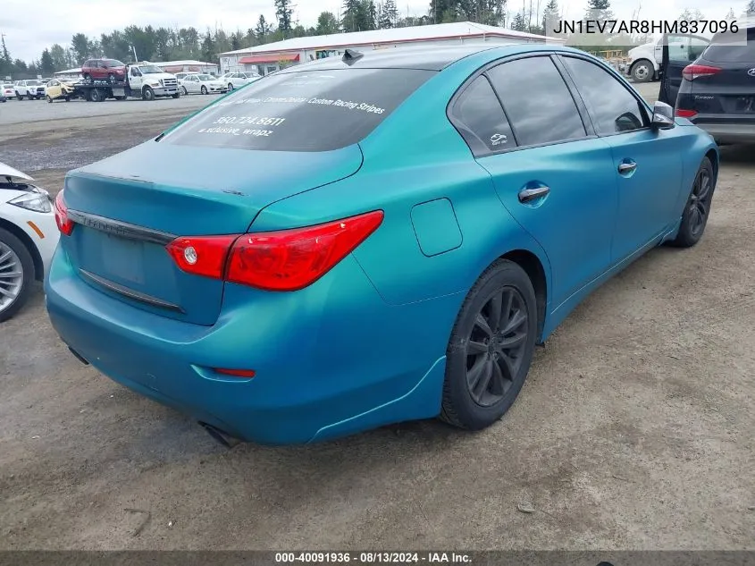 JN1EV7AR8HM837096 2017 Infiniti Q50 3.0T Premium