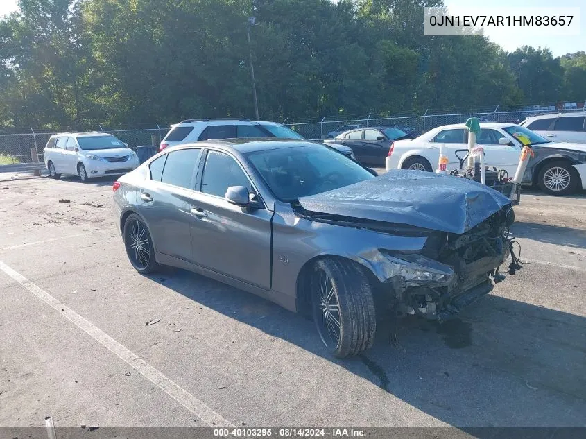 0JN1EV7AR1HM83657 2017 Infiniti Q50 Premium/Sport/Se