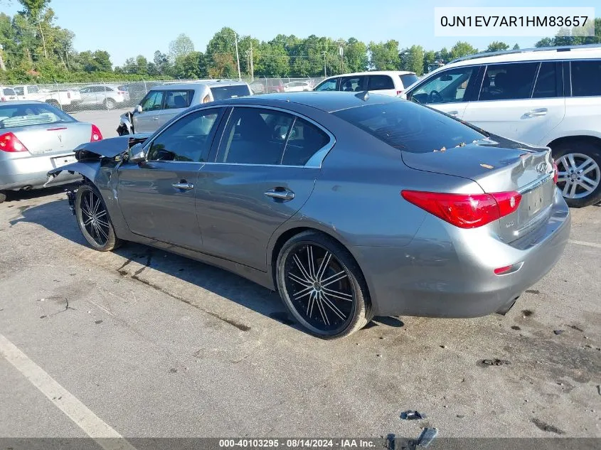 0JN1EV7AR1HM83657 2017 Infiniti Q50 Premium/Sport/Se