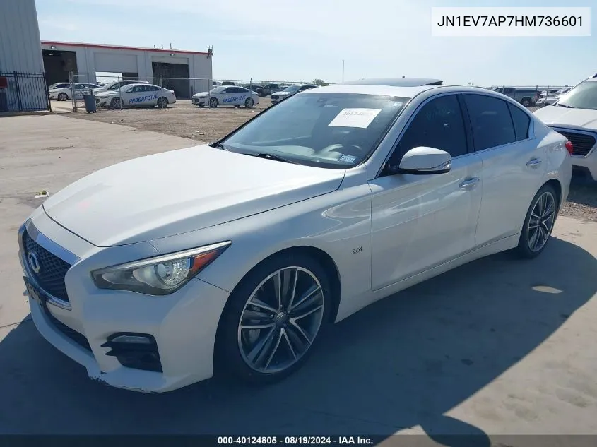 JN1EV7AP7HM736601 2017 Infiniti Q50 3.0T Sport