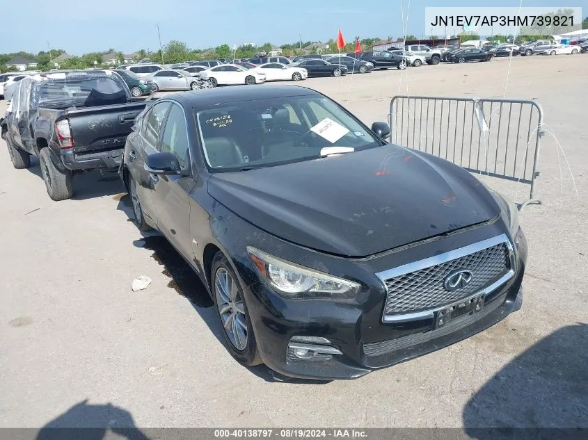 JN1EV7AP3HM739821 2017 Infiniti Q50 3.0T Premium