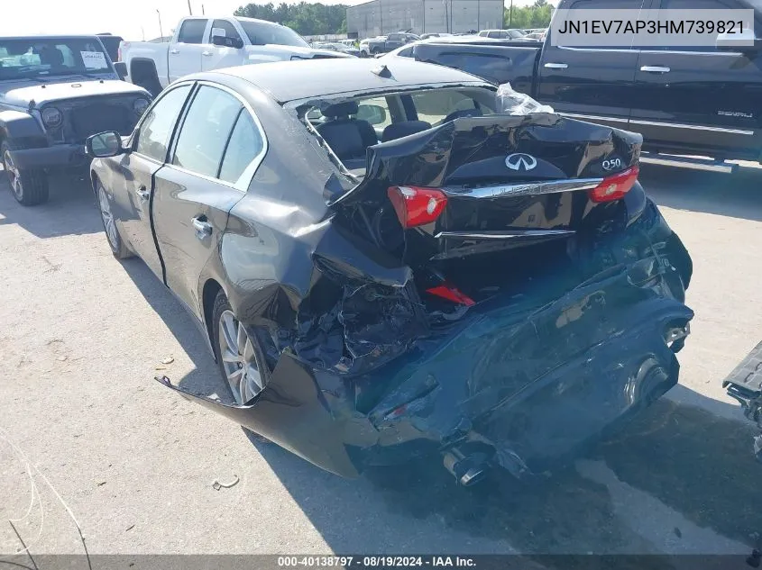 JN1EV7AP3HM739821 2017 Infiniti Q50 3.0T Premium