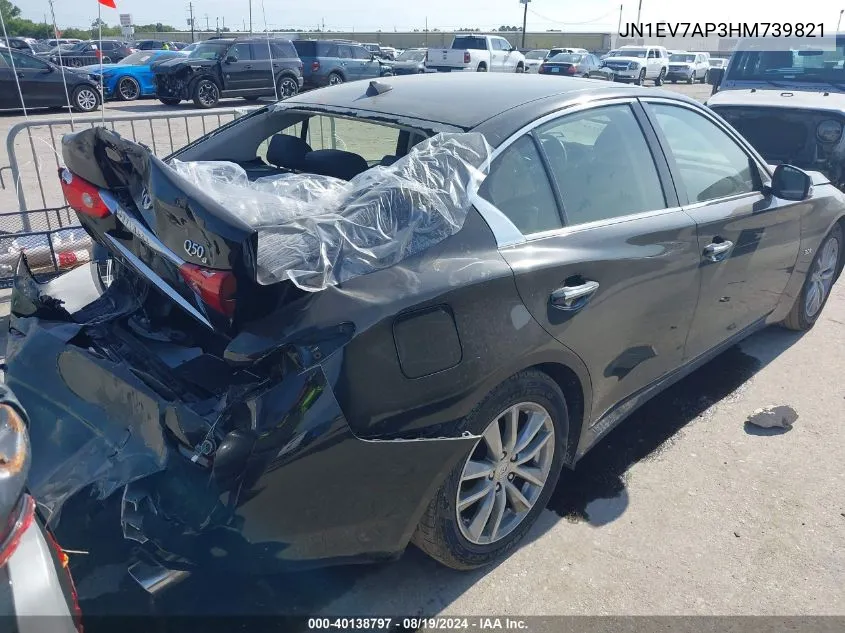 JN1EV7AP3HM739821 2017 Infiniti Q50 3.0T Premium