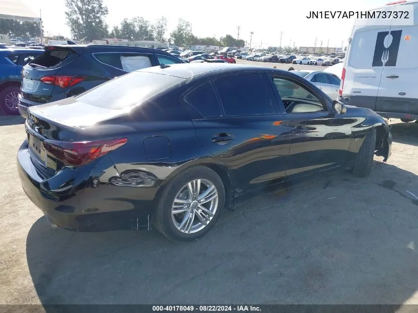 JN1EV7AP1HM737372 2017 Infiniti Q50 3.0T Premium