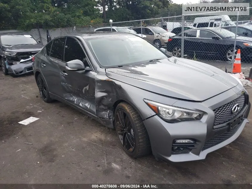 JN1EV7AR5HM837198 2017 Infiniti Q50 Premium/Sport/Se