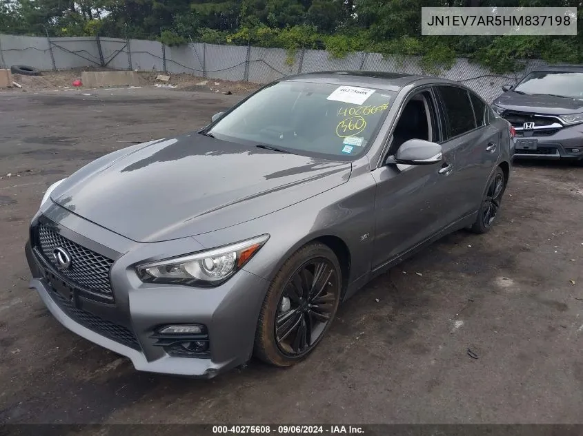 JN1EV7AR5HM837198 2017 Infiniti Q50 Premium/Sport/Se