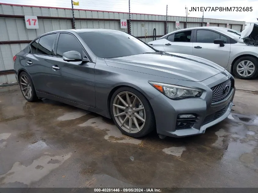 JN1EV7AP8HM732685 2017 Infiniti Q50 3.0T Sport