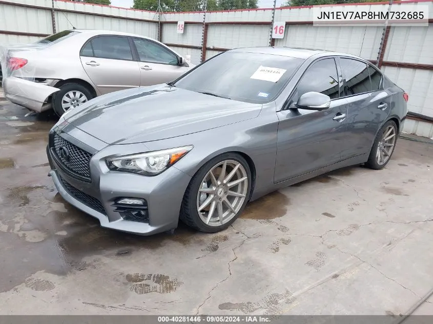 JN1EV7AP8HM732685 2017 Infiniti Q50 3.0T Sport