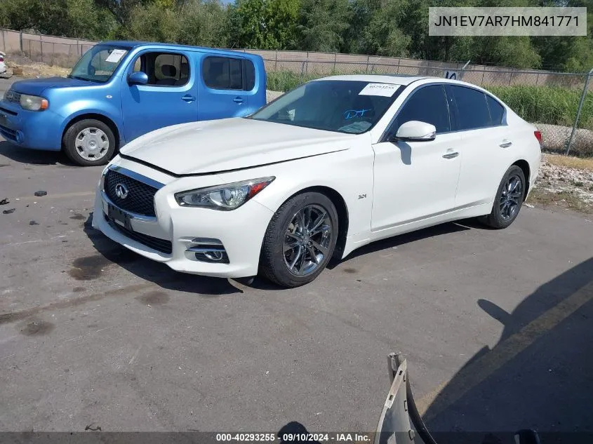 JN1EV7AR7HM841771 2017 Infiniti Q50 Premium/Sport/Se