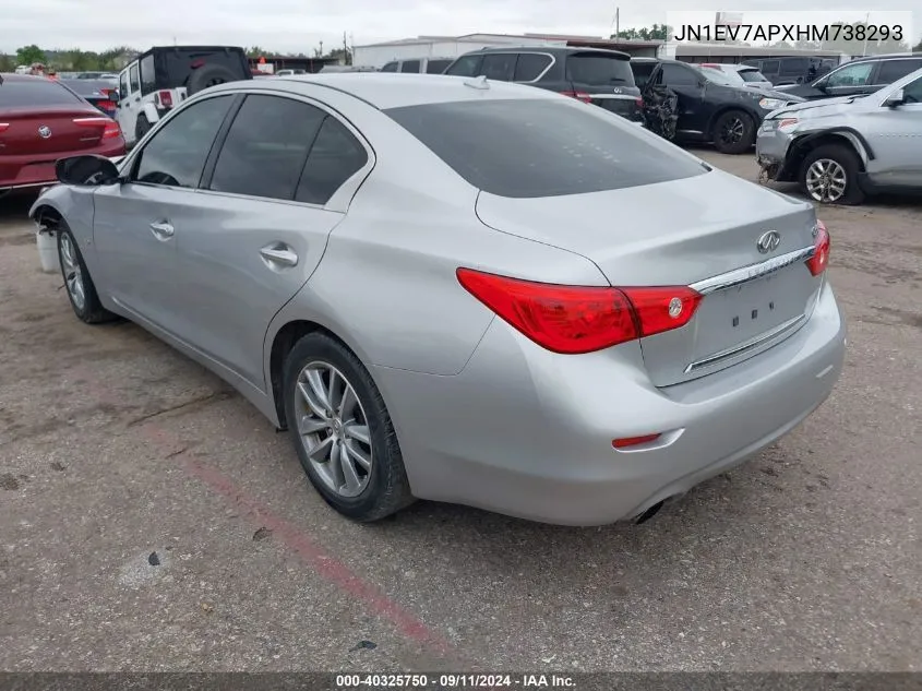 JN1EV7APXHM738293 2017 Infiniti Q50 Premium/Sport/Se