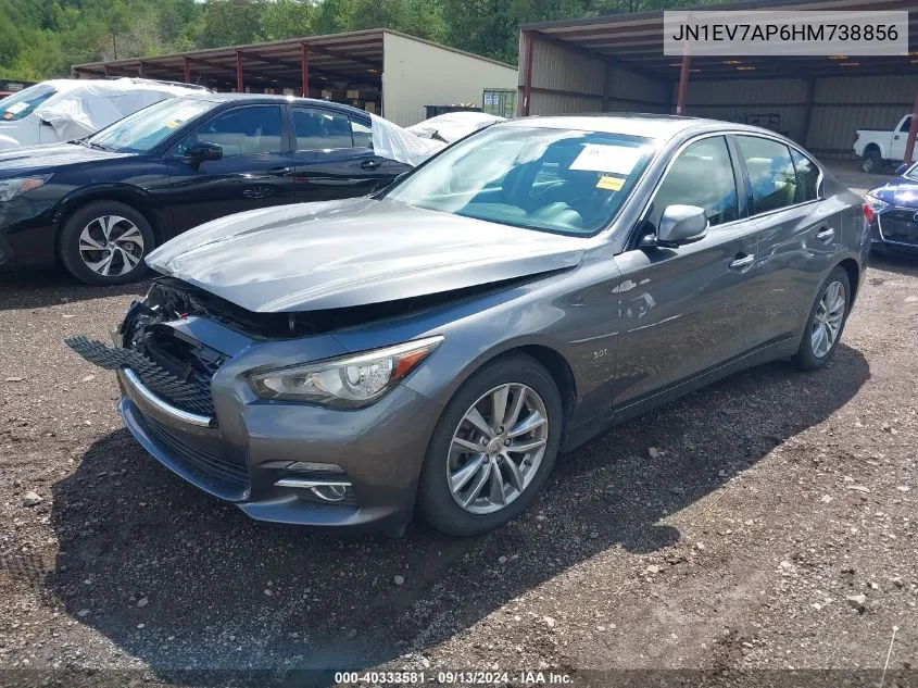 JN1EV7AP6HM738856 2017 Infiniti Q50 Premium/Sport/Se