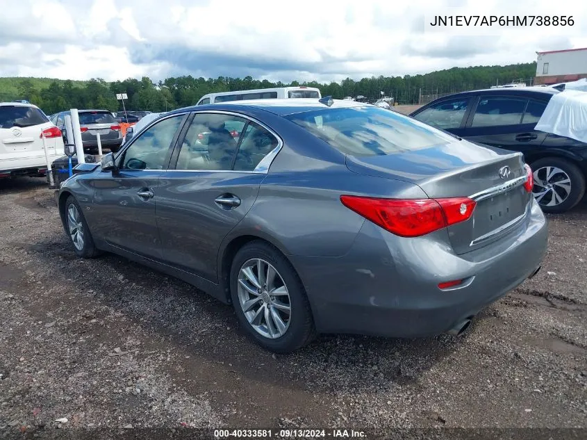 JN1EV7AP6HM738856 2017 Infiniti Q50 Premium/Sport/Se