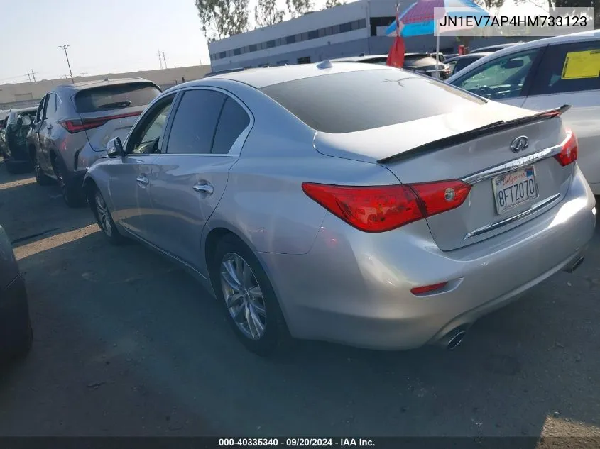 JN1EV7AP4HM733123 2017 Infiniti Q50 3.0T Premium