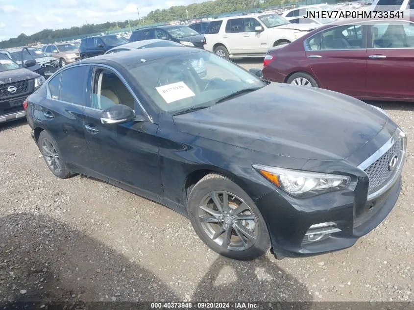 JN1EV7AP0HM733541 2017 Infiniti Q50 3.0T Premium