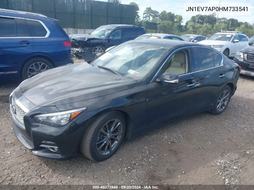 JN1EV7AP0HM733541 2017 Infiniti Q50 3.0T Premium