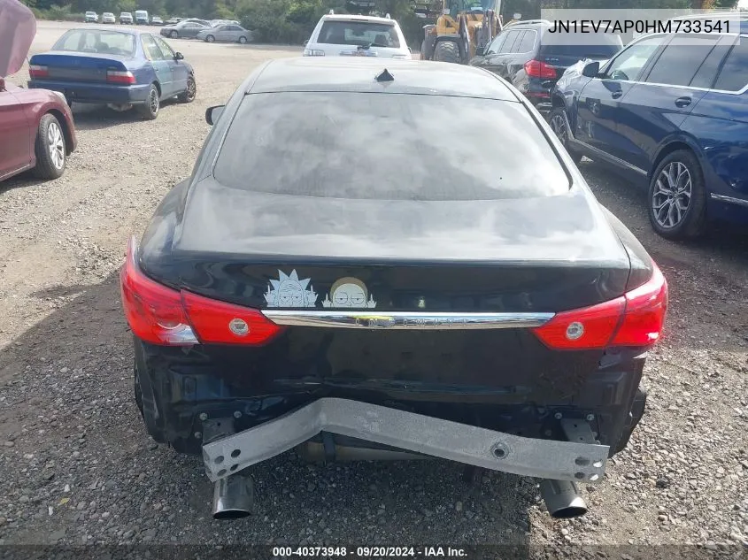 JN1EV7AP0HM733541 2017 Infiniti Q50 3.0T Premium