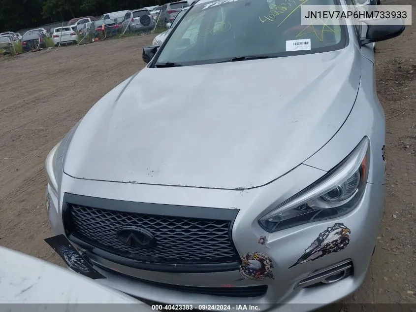 JN1EV7AP6HM733933 2017 Infiniti Q50 3.0T Premium