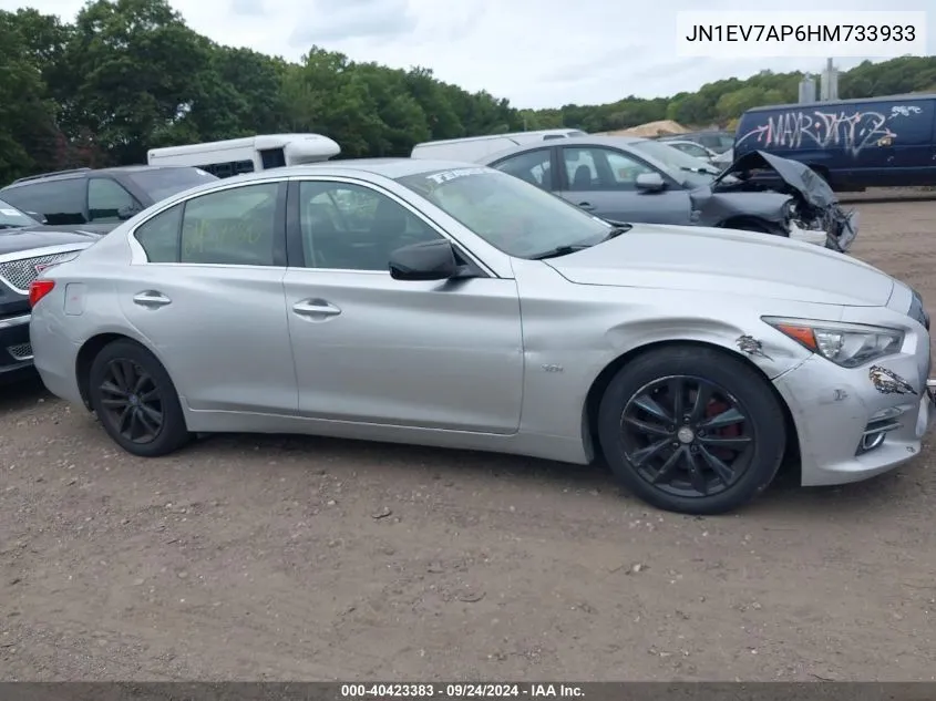 JN1EV7AP6HM733933 2017 Infiniti Q50 3.0T Premium