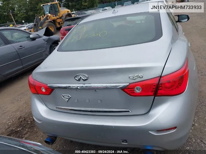 JN1EV7AP6HM733933 2017 Infiniti Q50 3.0T Premium