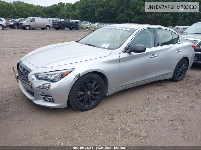 JN1EV7AP6HM733933 2017 Infiniti Q50 3.0T Premium