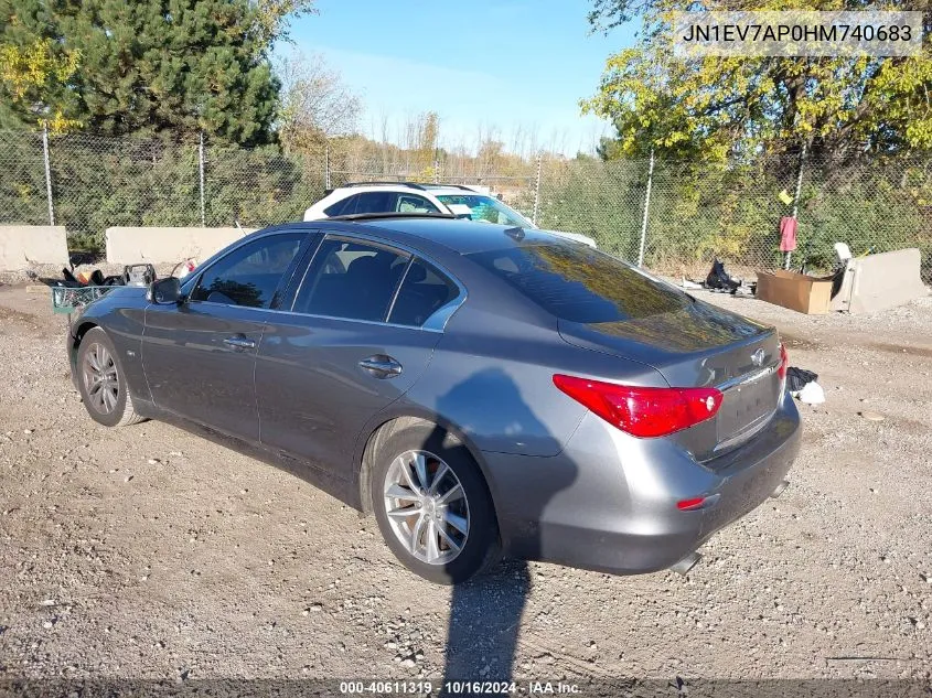 JN1EV7AP0HM740683 2017 Infiniti Q50 3.0T Premium