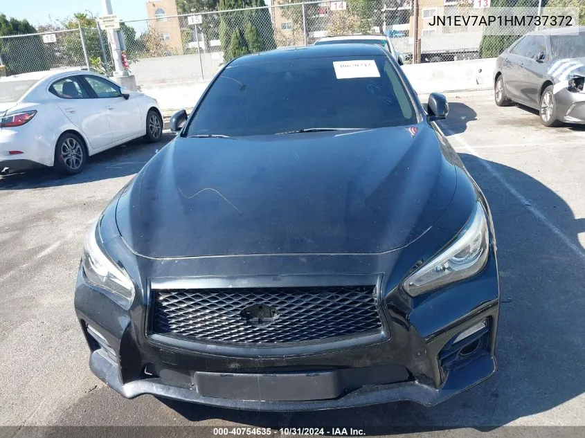 2017 Infiniti Q50 3.0T Premium VIN: JN1EV7AP1HM737372 Lot: 40754635